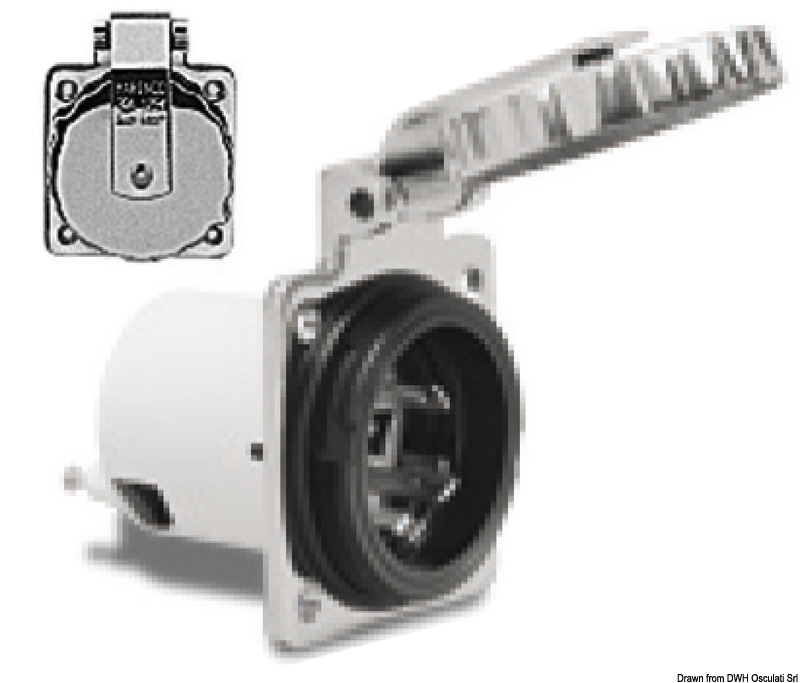 14.302.00.jpg Presa inox Marinco 16 A - immagine 1