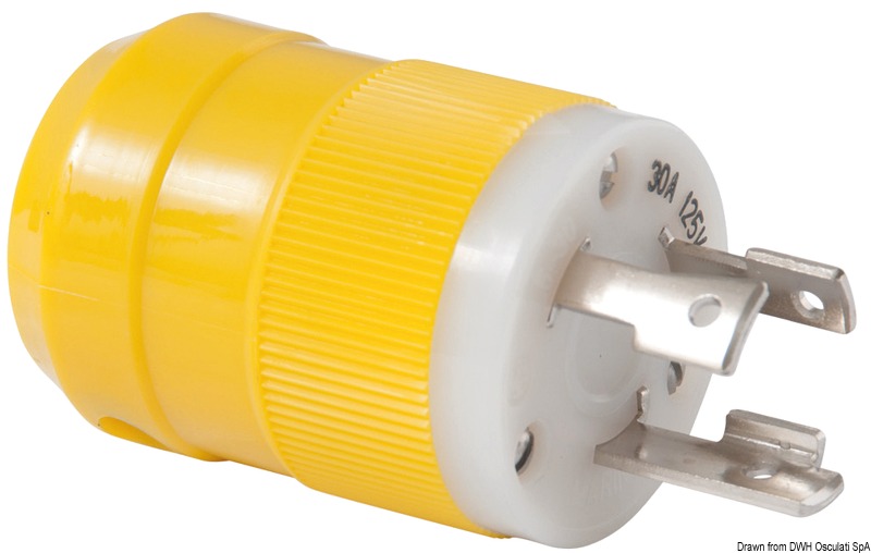 14.305.10.jpg Spina inox Marinco maschio 16 A - immagine 1