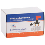 Staccabatteria tecnopolimero nero 100 A - immagine 2
