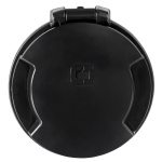 Presa elettrica Cruiser 16 A nera