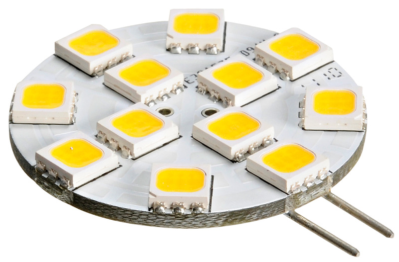 14.450.01_New11.jpg Lampadina 12 LED G4 Ø 30 mm attacco laterale - immagine 1