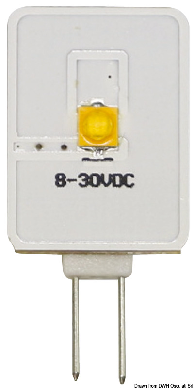 14.450.15.jpg Lampadina LED G4 attacco laterale 12/24V - immagine 1