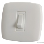 Interruttore Contemporary 1 p. bianco