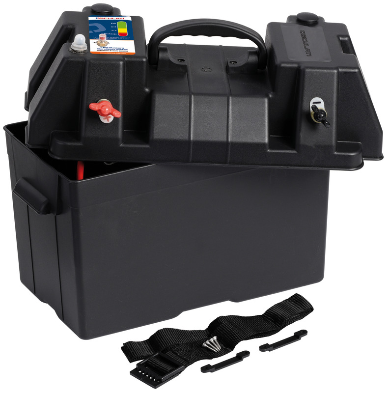 14.547.01_New2017.jpg Cassetta batteria power center DELUXE con dual USB - immagine 1
