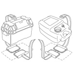 Doppia piastra fissa batteria - immagine 2