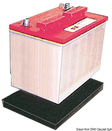 4.0.2 Vassoio in gomma per batteria grande - immagine 1