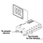 Pannello elettrico touch control 6 pulsanti - immagine 3