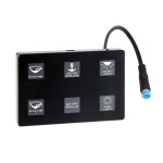 Pannello elettrico touch 6 interr.