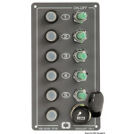 Pannello Elite 5 interruttori + presa accendino