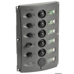 Pannello elettrico fusibili automatici doppio LED