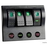 Pannello elettrico PCP Compact 4 interruttori