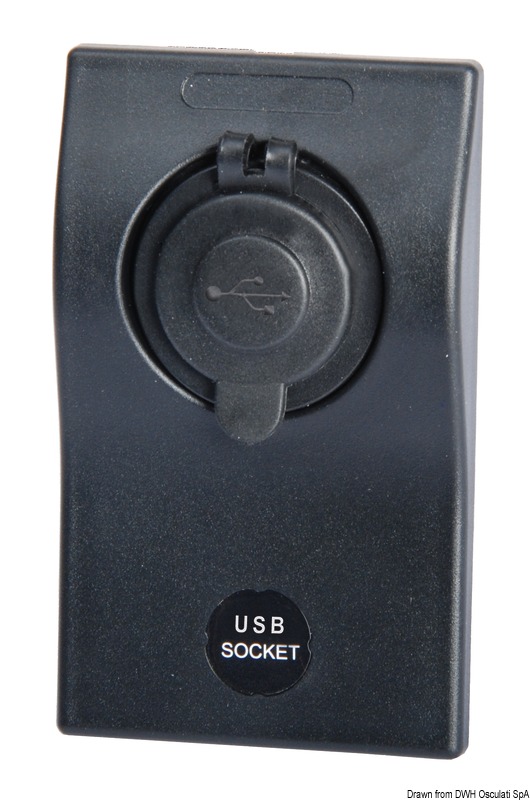 14.861.02.jpg Modulo supplementare USB-A + USB-C - immagine 1