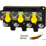XD Flex 2 Triple - (Relay/VSR/Relay) w/Knobs - Flying Wires