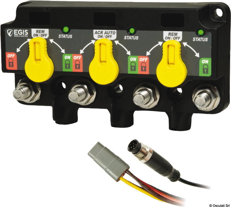 14.872.06.jpg XD NMEA 2000 Triple - (Relay/VSR/Relay) w/Knobs - 12P DT - immagine 1