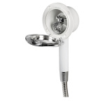 Box doccia Classic Evo cromato tubo inox 4 m a parete