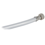 Doccetta Boris cromata tubo PVC 2,5 m