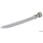 Tubo doccia PVC bianco 2,5 m - immagine 2