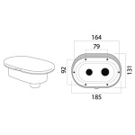 Box doccia bianco tubo nylon 4 m - immagine 2