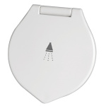 Doccia Elegant bianca tubo PVC 2,5 m in piano - immagine 2