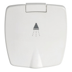 Doccetta Boris bianca tubo PVC 4 m - immagine 6