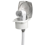 Doccetta Boris Inox tubo PVC 4 m