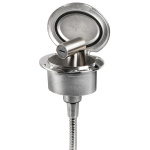 Box Elissa inox con doccia Tiger tubo Inox 2,5 m
