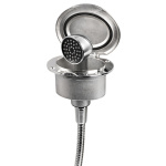 Box Elissa inox con doccia tubo inox 2,5 m
