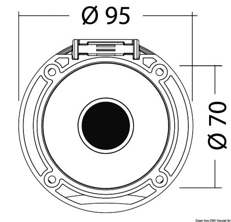 15.900.13_dis.jpg Box e coperchio Classic Evo foro posteriore - immagine 1