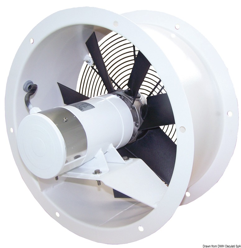 16.103.xx_.jpg Ventilatore assiale CEM acciaio 24 V 0,15 kW 6 A FP - immagine 1