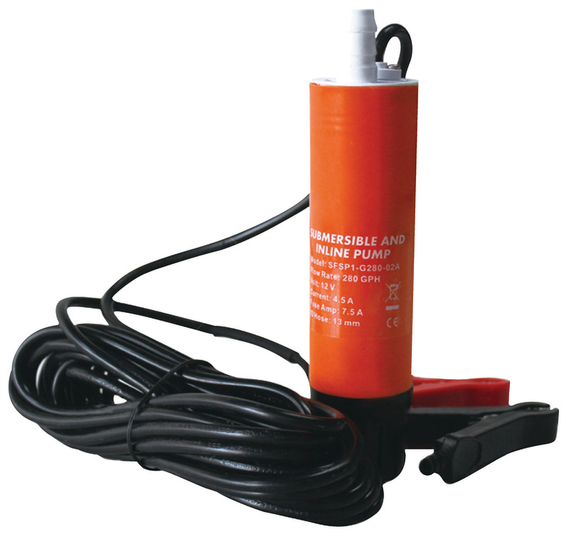 16.105.13.jpg Pompa centrifuga ad immersione 12V - 18 l/min - immagine 1
