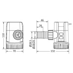 Elettropompa automatic Europump Next Gen G1100 12V - immagine 3