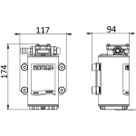 Pompa olio 12 V 10 A - immagine 2