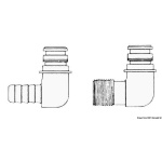 Portagomma Flojet 1/2" filettato
