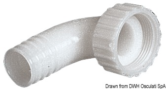 4.2.7 Portagomma 90° femmina 3/4" x 16 mm - immagine 1