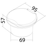 Presa acqua lavaggio ponte Classic Evo Inox - immagine 2