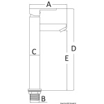 Miscelatore lavello Square alto - immagine 2