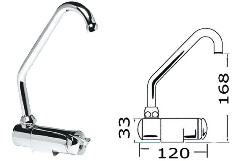17.049.00b.jpg Miscelatore rotante caldo/freddo alto - immagine 1