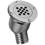 Scarico pozzetto inox Ø 92