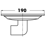 Scarico pozzetto inox ovale - immagine 3