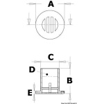 Scarico drenaggio pozzetto 1" 1/2 - immagine 2