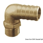 Portagomma 90° 3/4" 25 mm