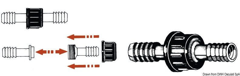 4.0.2 Raccordi diritto nylon mm 12 - immagine 1