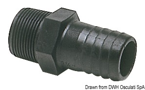 4.0.2 Portagomma nylon maschio 1" - immagine 1