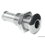 Mini scarico inox bombato 1/4"