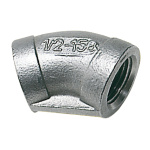 Gomito inox femmina/femmina 45° 3/4"
