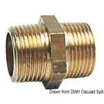 Nipple ottone doppio 3/8"