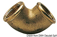 4.0.2 Gomito 90° ottone femmina/femmina 1/2" - immagine 1