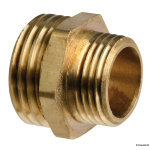 Nipple ottone doppio 1/4" x 3/8