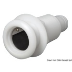 Scarico nylon 2" 1/4 mm 38 con valvola non ritorno