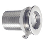 Scarico a mare inox 2"